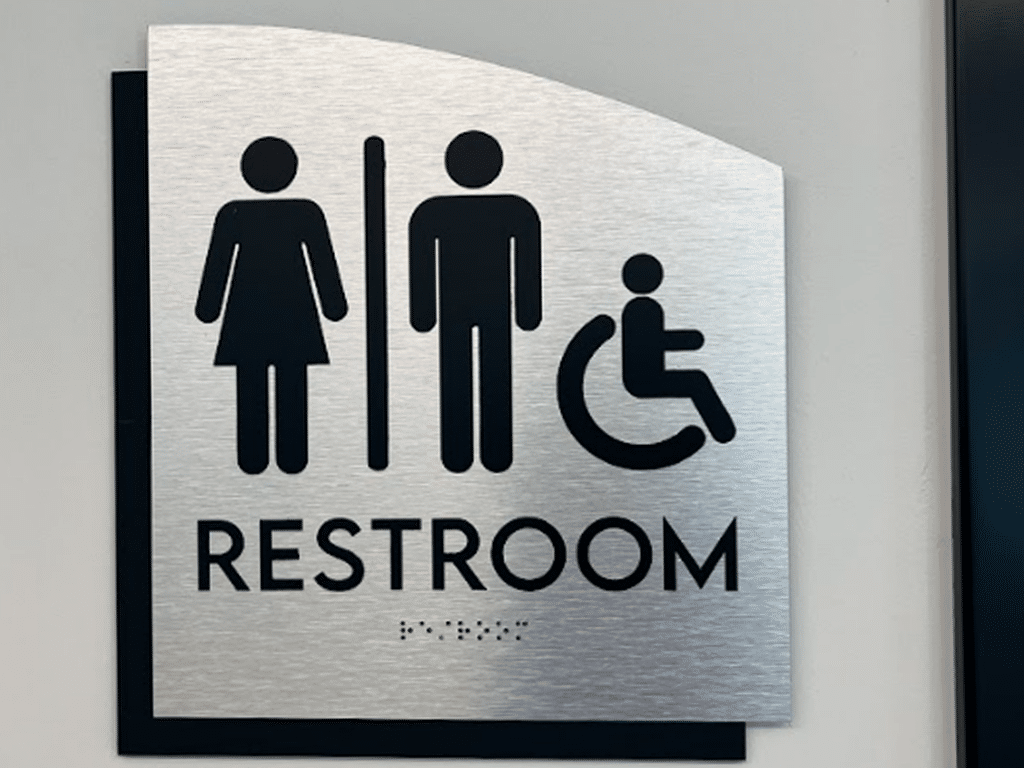ADA-compliant signage for Denver offices, highlighting accessibility compliance and professional design.